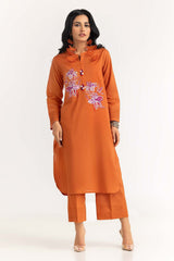2 Piece Cambric Embroidered Shirt with Trouser ips-23-91