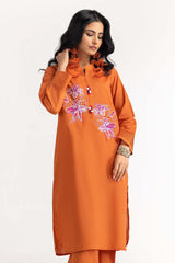 2 Piece Cambric Embroidered Shirt with Trouser ips-23-91