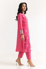 2 Piece Cambric Embroidered Shirt with Trouser IPS-23-92