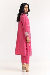 2 Piece Cambric Embroidered Shirt with Trouser IPS-23-92
