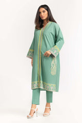 2 Piece Cambric Embroidered Shirt with Trouser IPS-23-94