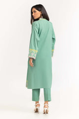2 Piece Cambric Embroidered Shirt with Trouser IPS-23-94