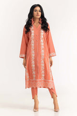 2 Piece Dyed Embroidered Cambric Shirt with Shalwar IPS-23-95