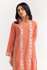 2 Piece Dyed Embroidered Cambric Shirt with Shalwar IPS-23-95