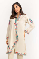 2 Piece Cambric Embroidered Shirt With Trouser IPS-23-98