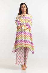 Digital Printed Dobby Shirt And Trouser IPS-24-03