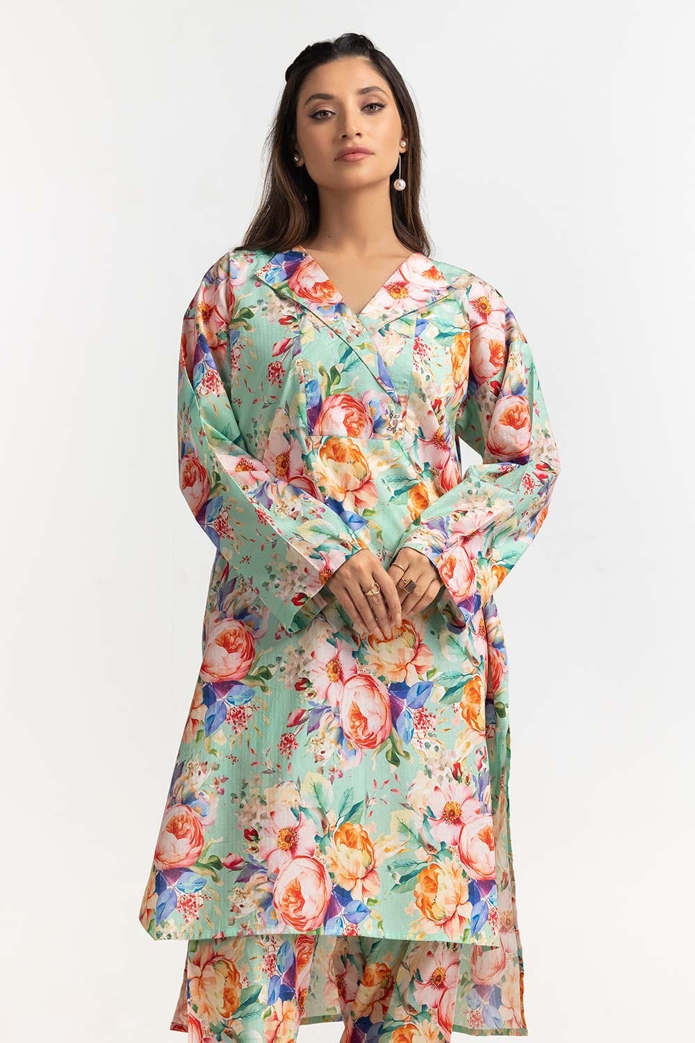 Digital Printed Dobby Shirt And Trouser IPS-24-05