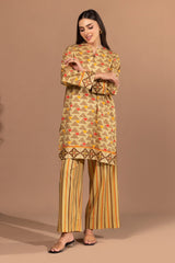 Digital Printed Dobby Shirt And Trouser IPS-24-08