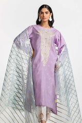 Dyed Jacquard Embroidered Shirt IPS-24-100 1 Piece