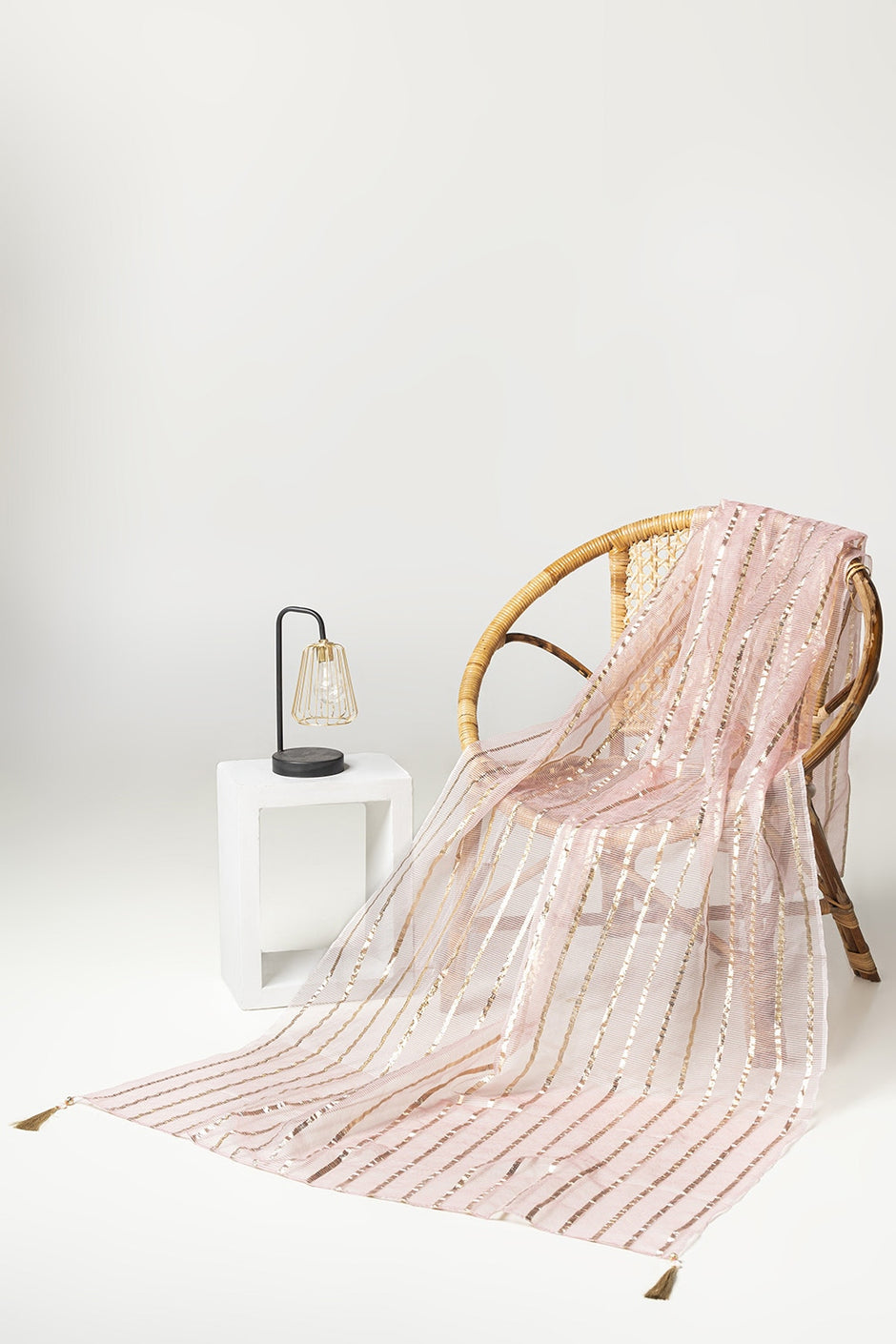 Dyed Lurex Dupatta