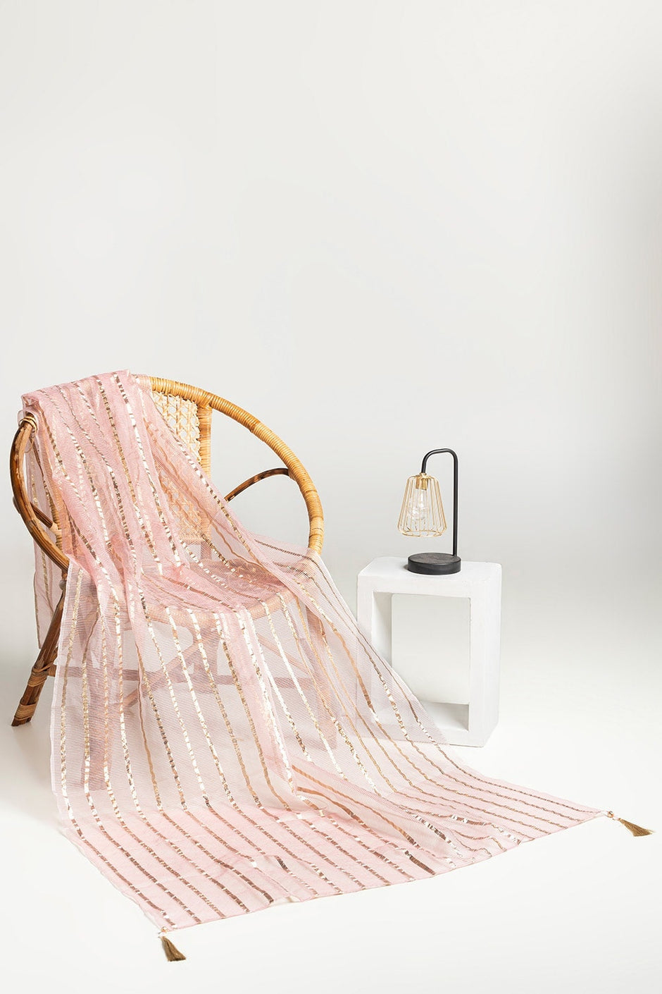 Dyed Lurex Dupatta