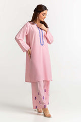 Polyester Viscose Embroidered Co-Ord Set IPS-24-104