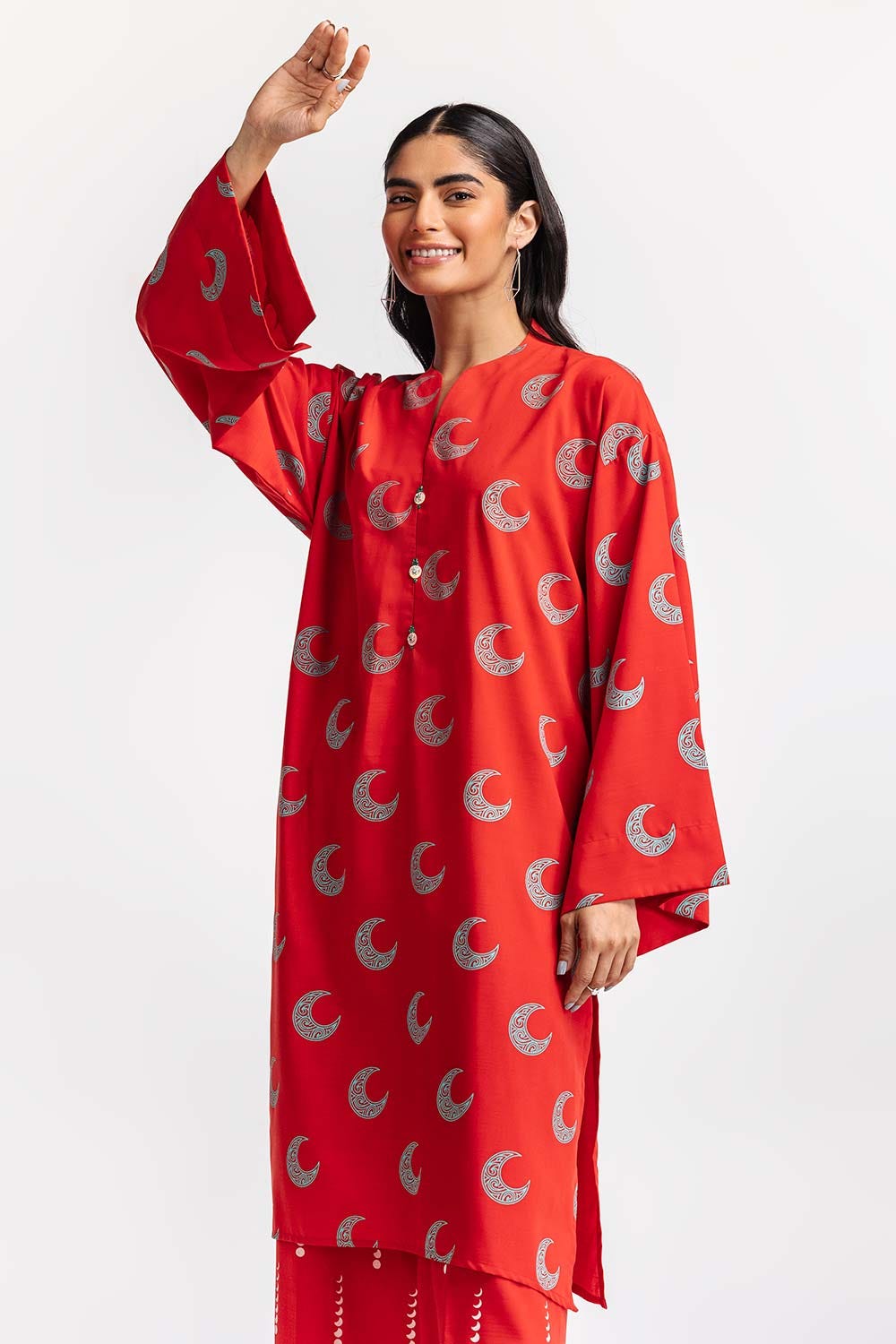 Poly Viscose Block Printed Co-Ord Set IPS-24-111