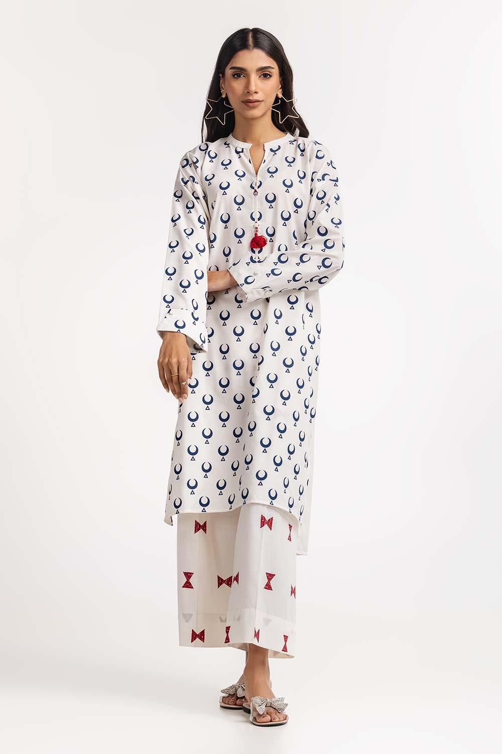 Poly Viscose Block Printed Co-Ord Set IPS-24-112