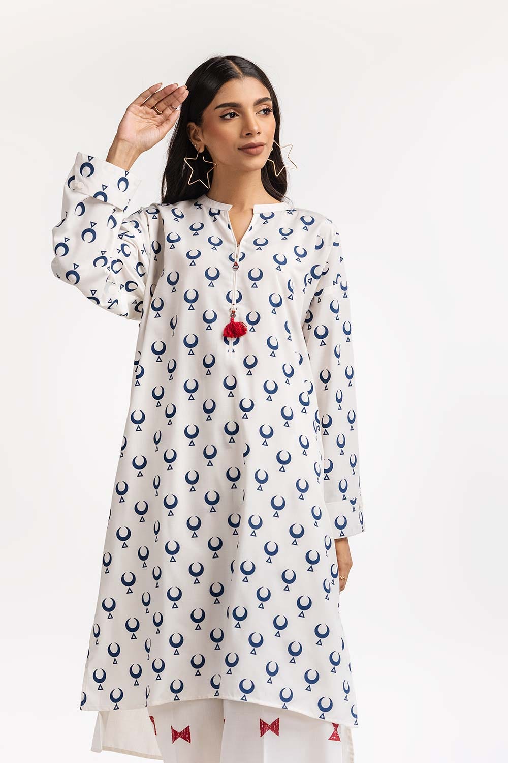 Poly Viscose Block Printed Co-Ord Set IPS-24-112