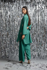 Dyed Windo Embroidered Shirt With Trouser IPS-24-124