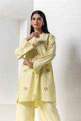 Dyed Windo Embroidered Shirt With Trouser IPS-24-125