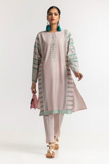 Dyed Polyester Viscose Screen Printed Shirt With Trouser IPS-24-138
