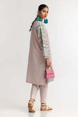 Dyed Polyester Viscose Screen Printed Shirt With Trouser IPS-24-138