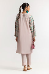 Dyed Polyester Viscose Screen Printed Shirt With Trouser IPS-24-138