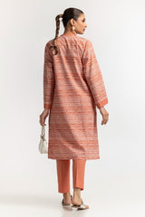 Dyed Polyester Viscose Screen Printed Shirt With Trouser IPS-24-140