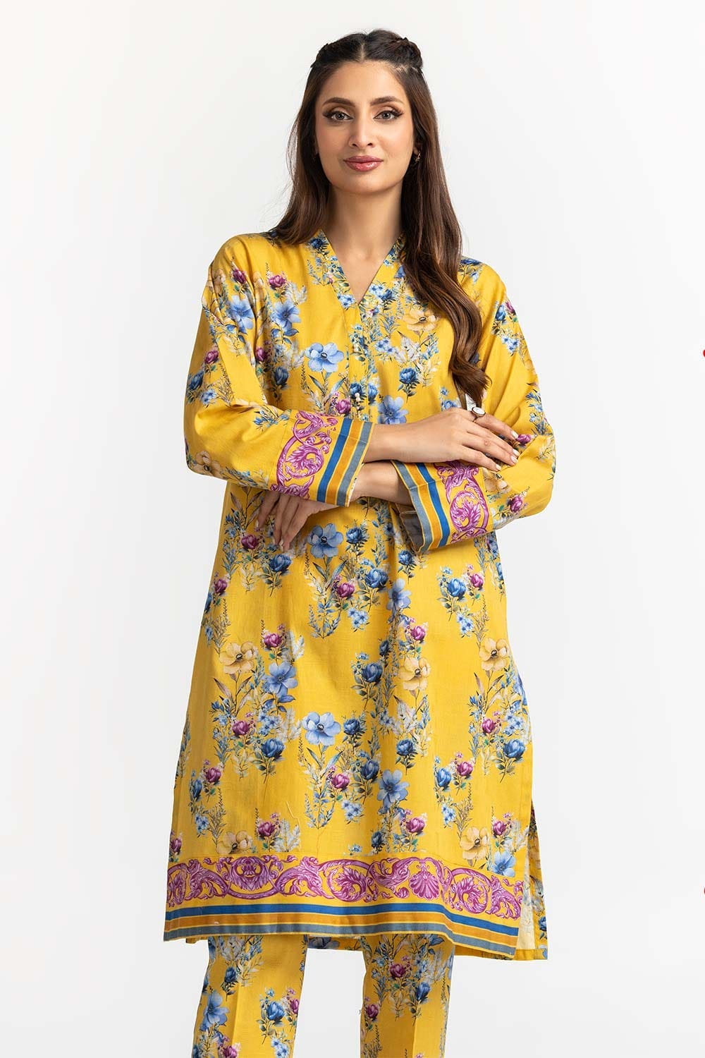 Digital Printed Dobby Shirt And Trouser IPS-24-15