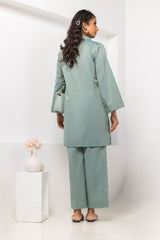 Yarn-dyed Embellished Co-Ord Set IPS-24-181