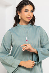 Yarn-dyed Embellished Co-Ord Set IPS-24-181