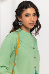 Yarn-dyed Embellished Co-Ord Set IPS-24-182