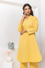 Yarn-dyed Embellished Co-Ord Set IPS-24-184