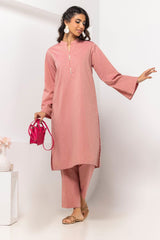 Yarn-dyed Embellished Co-Ord Set IPS-24-185