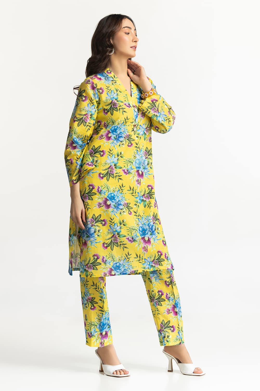 Dobby Printed Co-Ord Set IPS-24-186