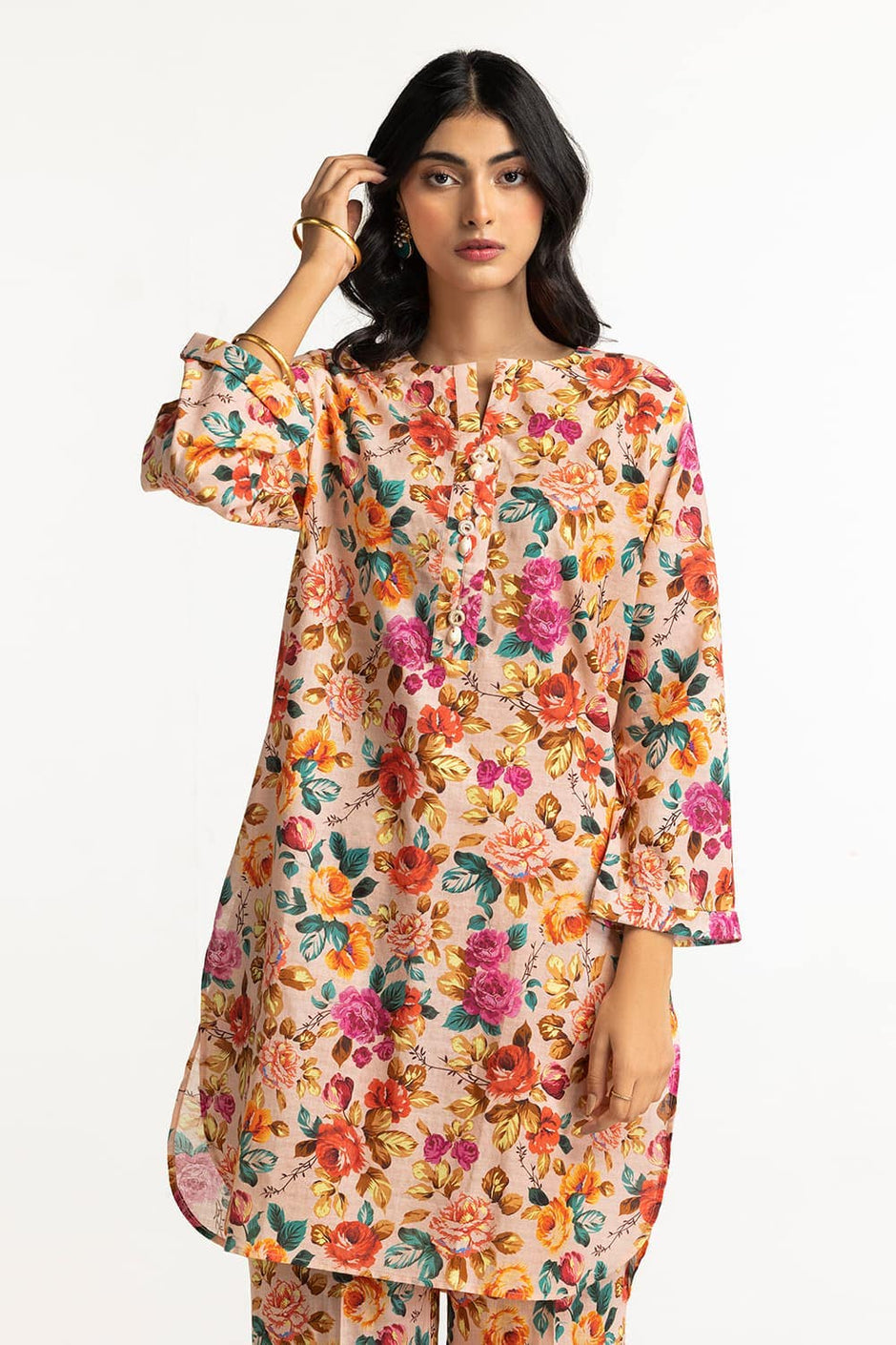 Dobby Printed Co-Ord Set