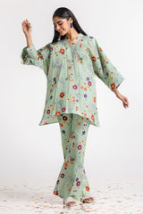 Digital Printed Lycra Shirt And Trouser IPS-24-193