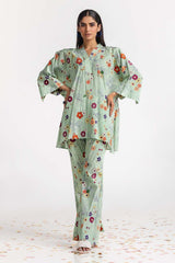 Digital Printed Lycra Shirt And Trouser IPS-24-193