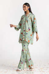 Digital Printed Lycra Shirt And Trouser IPS-24-193