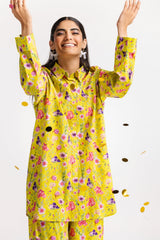 Digital Printed Lycra Shirt And Trouser IPS-24-196