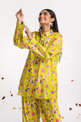 Digital Printed Lycra Shirt And Trouser IPS-24-196