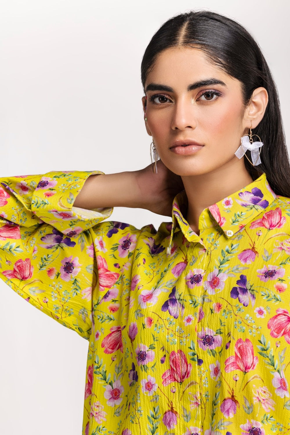 Digital Printed Lycra Shirt And Trouser IPS-24-196