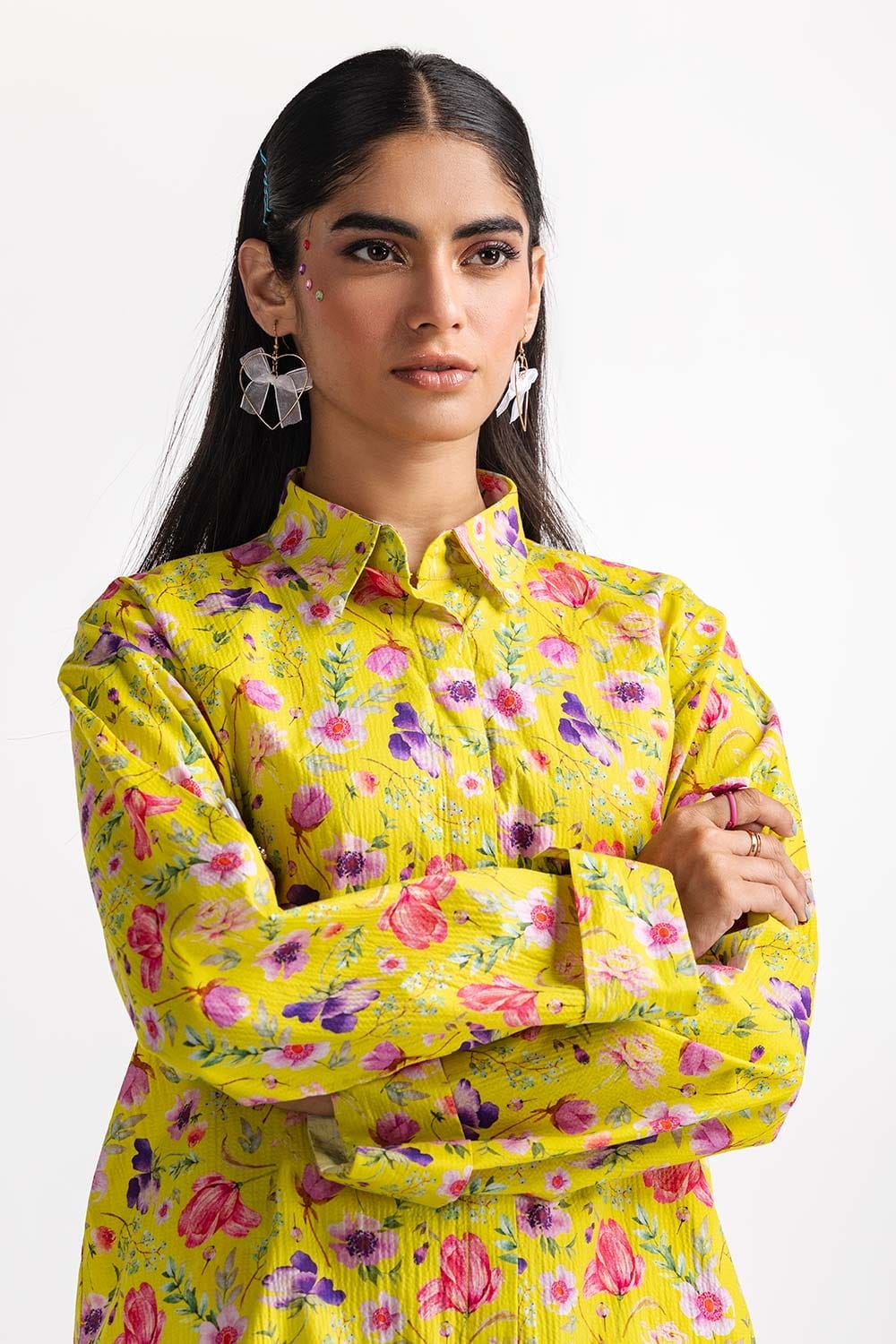 Digital Printed Lycra Shirt And Trouser IPS-24-196
