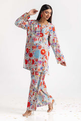Digital Printed Lycra Shirt And Trouser IPS-24-197