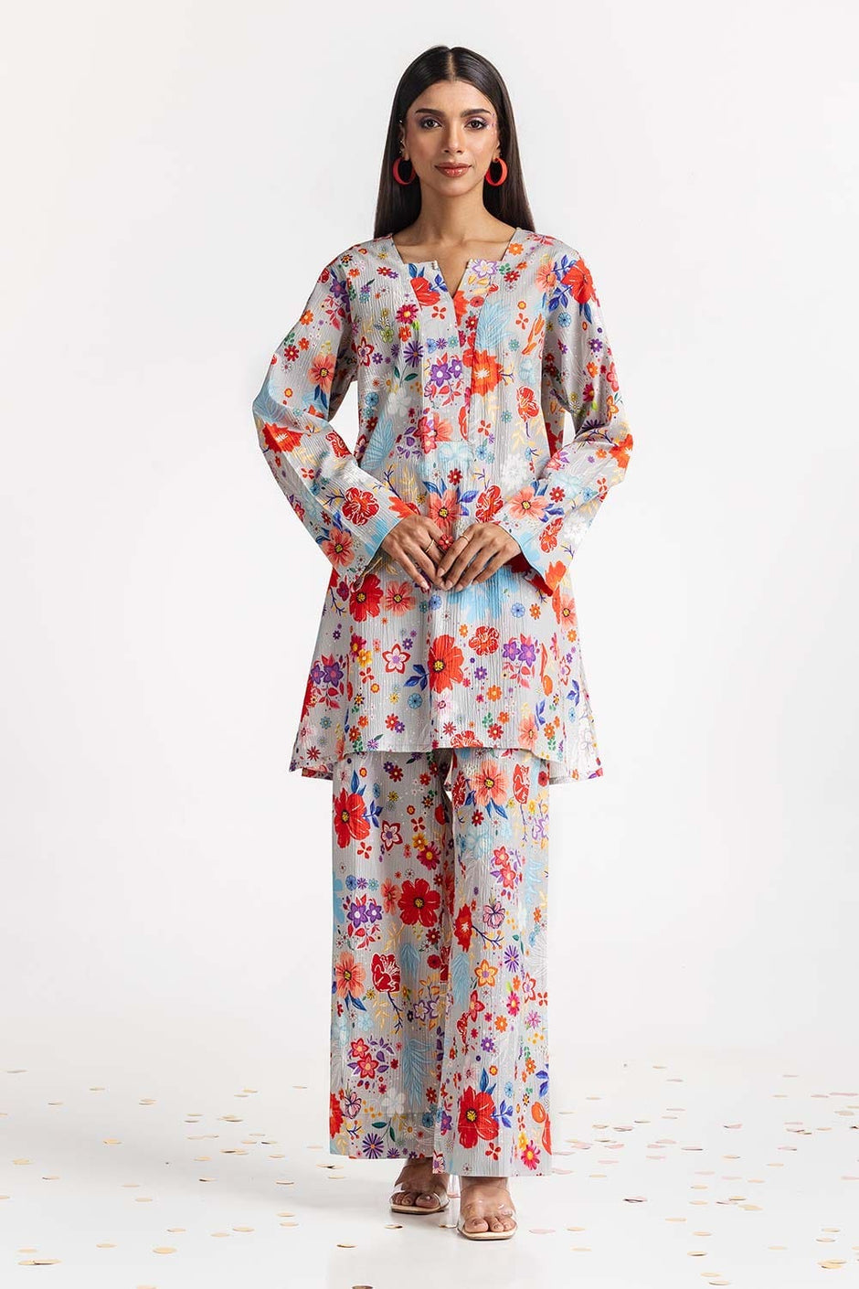 Digital Printed Lycra Shirt And Trouser