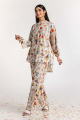 Digital Printed Lycra Shirt With Trouser IPS-24-198