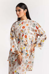 Digital Printed Lycra Shirt With Trouser IPS-24-198