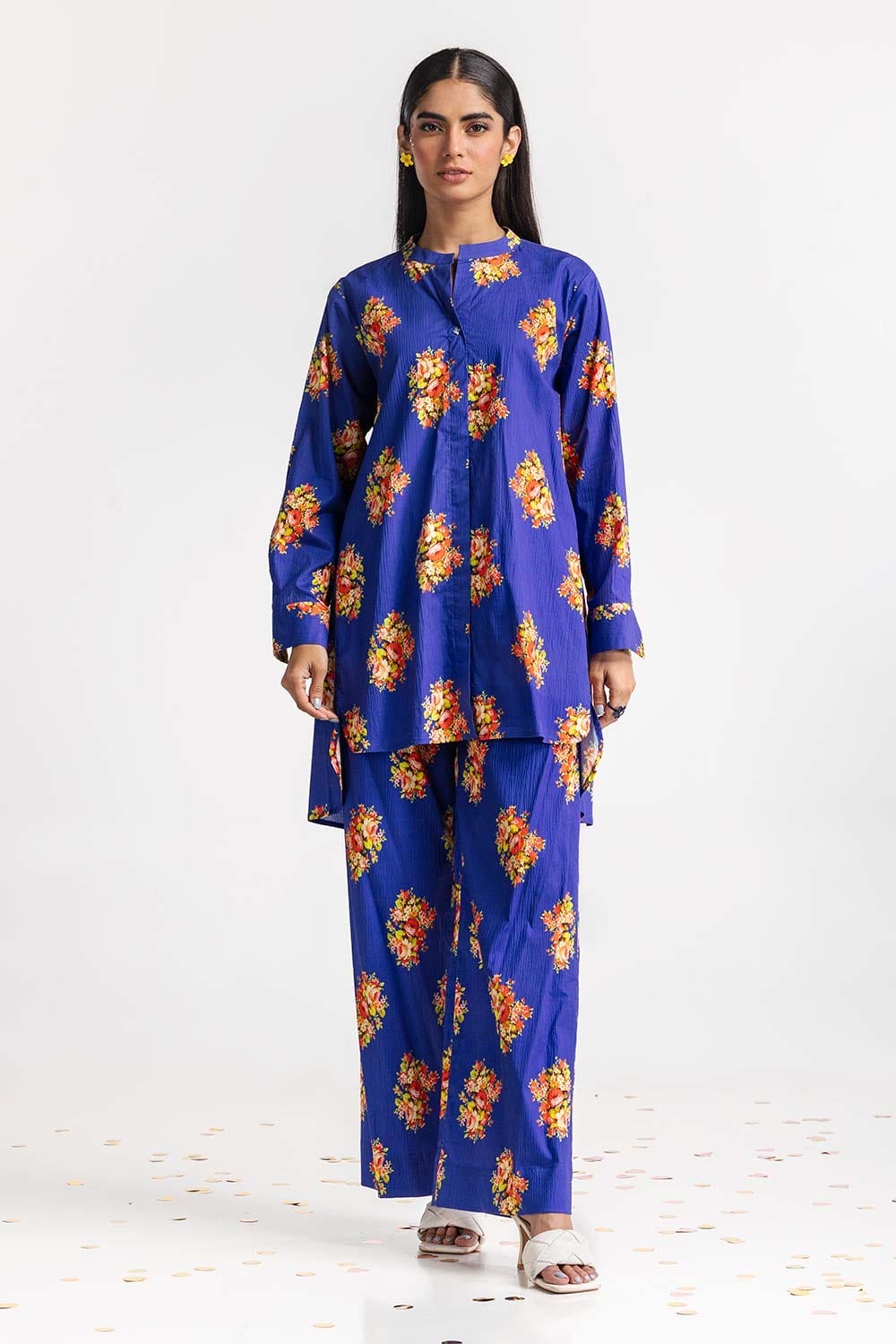 Digital Printed Lycra Shirt And Trouser IPS-24-199