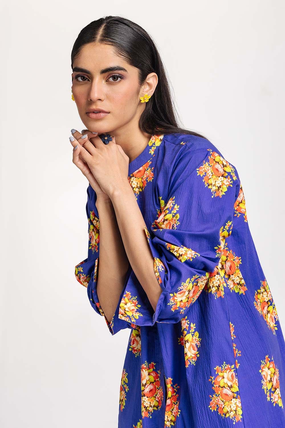 Digital Printed Lycra Shirt And Trouser IPS-24-199