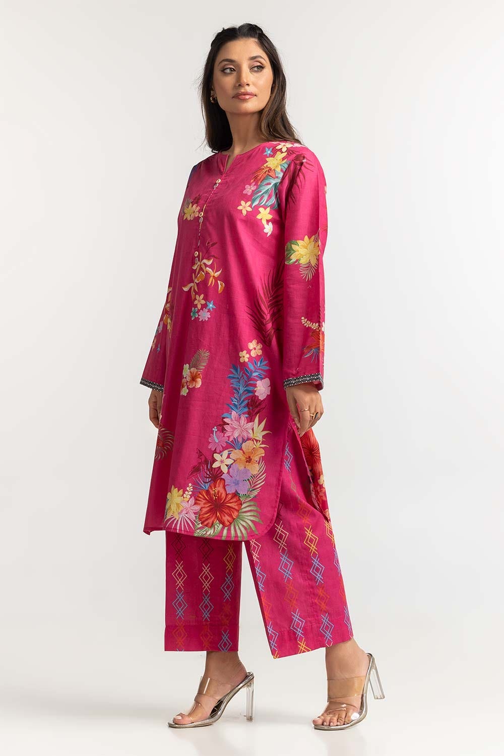 Digital Printed Dobby Shirt And Trouser