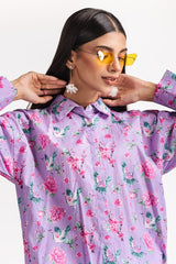 Digital Printed Lycra Shirt And Trouser IPS-24-200