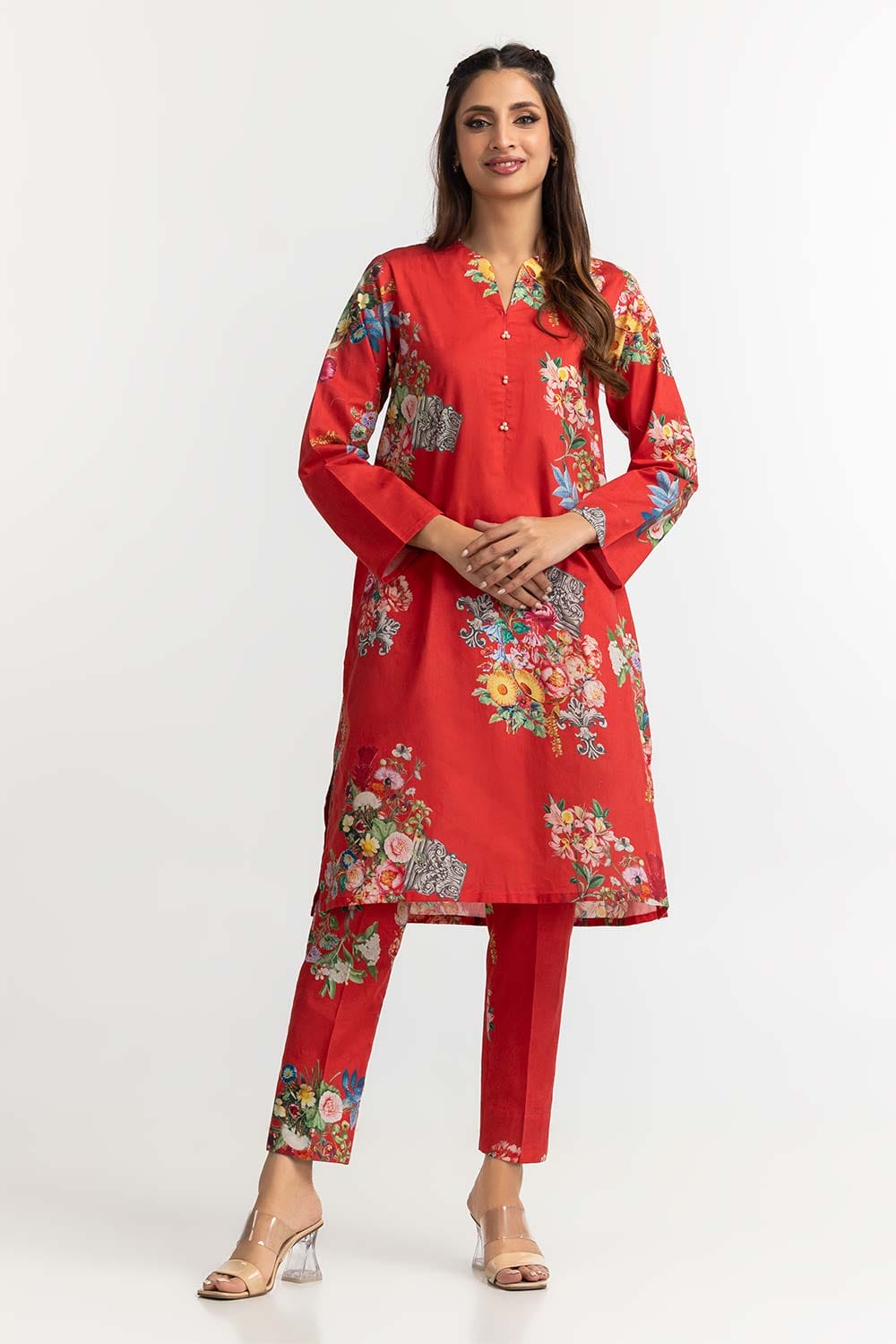 Digital Printed Dobby Shirt And Trouser IPS-24-20