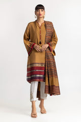 Yarn Dyed Embelished Shirt And Dupatta IPS-24-32